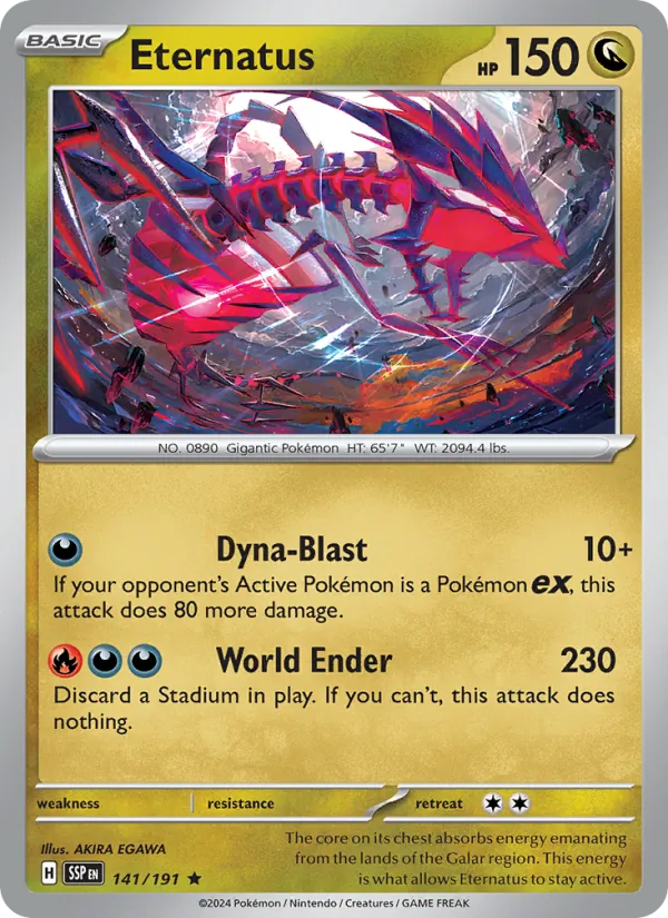 Eternatus, Surging Sparks Nº 141