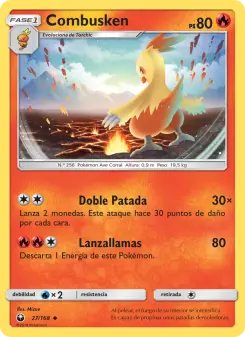 Combusken, Tormenta Celestial No. 27 Normal