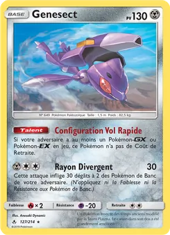 Genesect, Alliance Infaillible No. 127 Normal