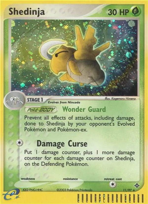 Shedinja, Dragon Nº 11
