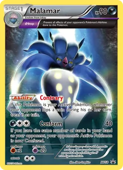 Malamar, XY Black Star Promos Nº XY58 Normal