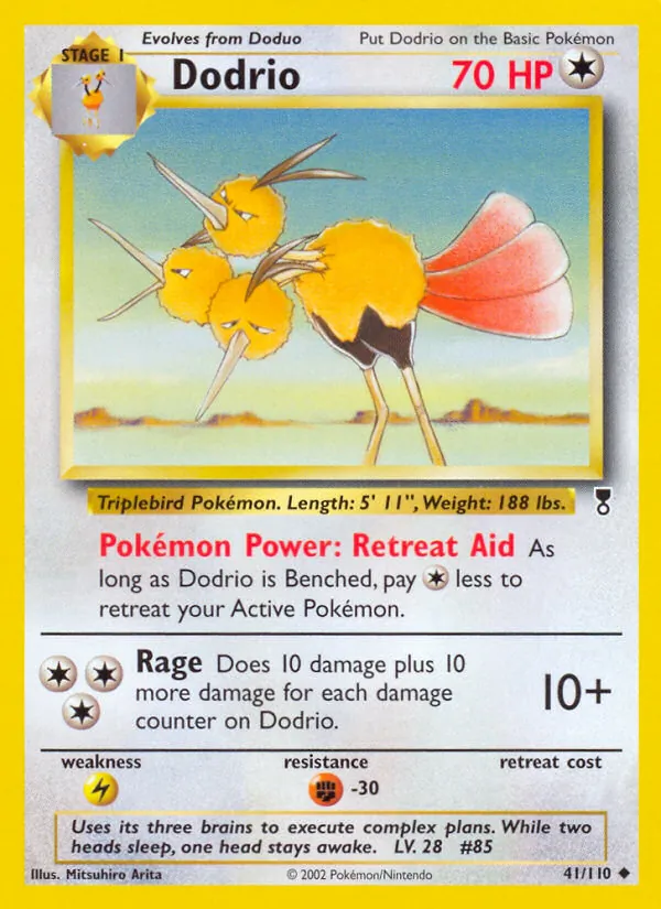 Dodrio, Legendary Collection Nº 41