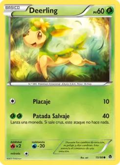 Deerling, Fuerzas Emergentes No. 15 Normal