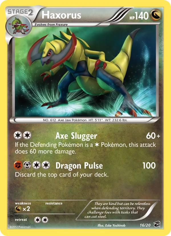 Haxorus, Dragon Vault No. 16
