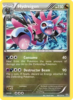 Hydreigon, Dragons Exalted No. 98 Normal