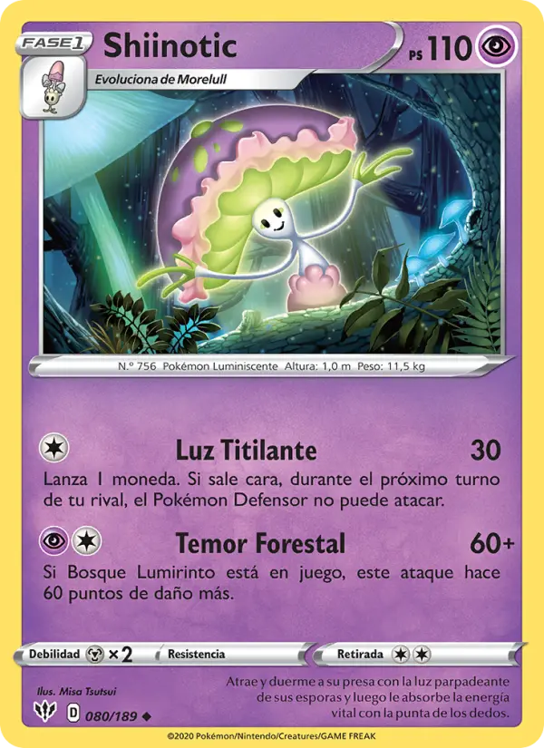 Shiinotic, Oscuridad Incandescente Nº 80
