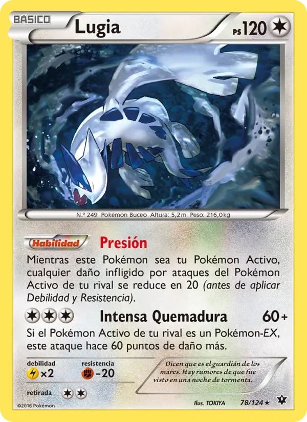 Lugia, Destinos Enfrentados Nº 78