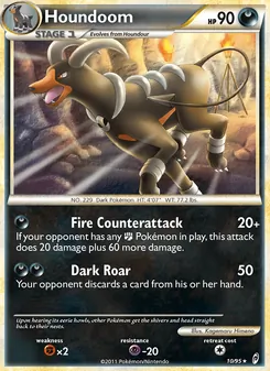 Houndoom, Call of Legends Nº 10 Normal
