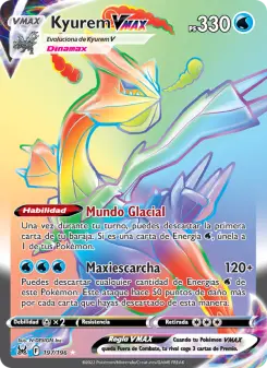 Kyurem VMAX, Origen Perdido No. 197 Holo
