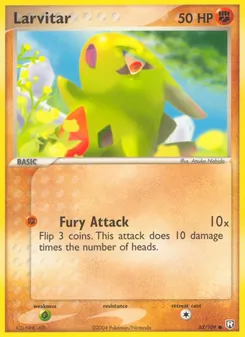 Larvitar, Team Rocket Returns Nº 62 Normal