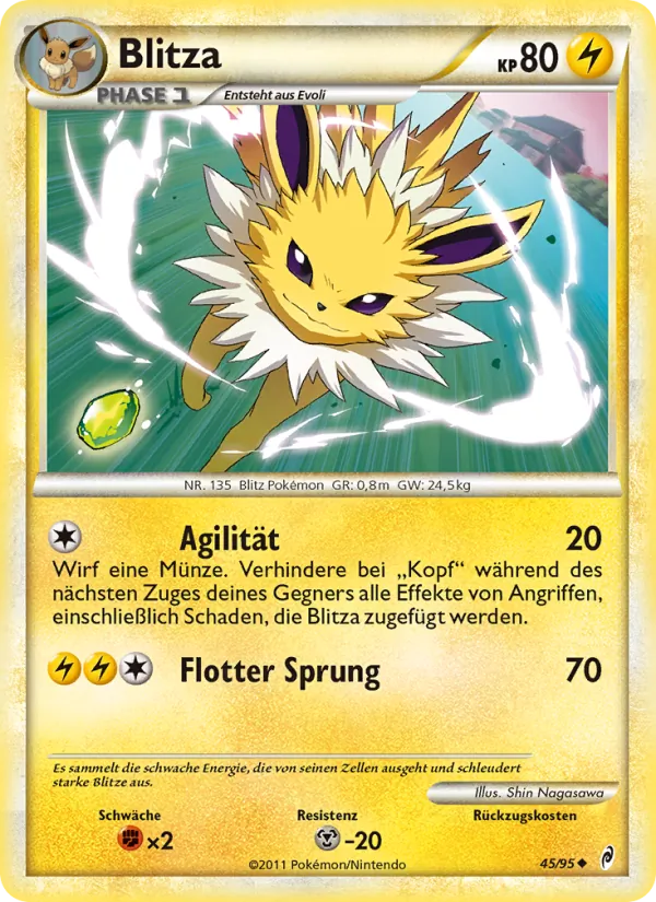 Blitza, Ruf der Legenden Nº 45