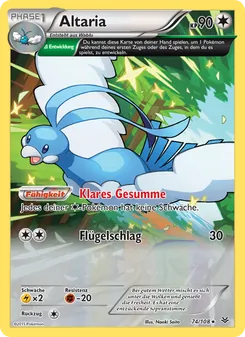 Altaria, Drachenleuchten Nº 74 Normal