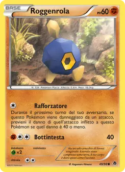 Roggenrola, Nuove Forze Nº 49 Normal
