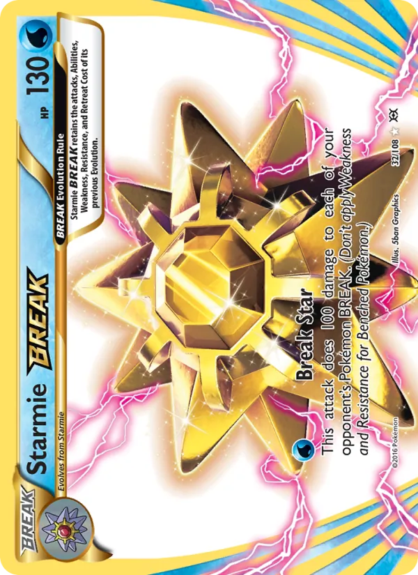 Starmie BREAK, Evolutions No. 32