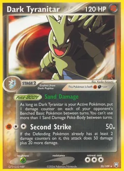 Dark Tyranitar, Team Rocket Returns Nº 20 Normal