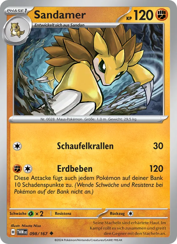 Sandamer, Maskerade im Zwielicht No. 098