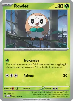 Rowlet, Equilibrio Perfetto No. 010 Normal