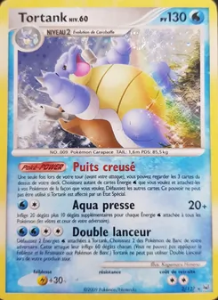 Tortank, Platine Nº 2 Holo