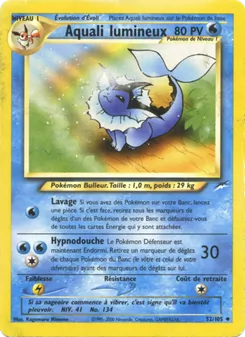 Aquali lumineux, Neo Destiny No. 52 Normal