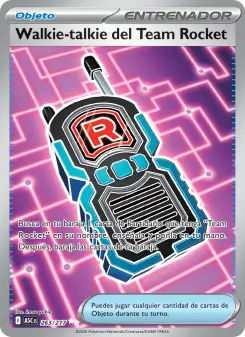 Walkie-talkie del Team Rocket, Héroes Ascendentes No. 263 Holo
