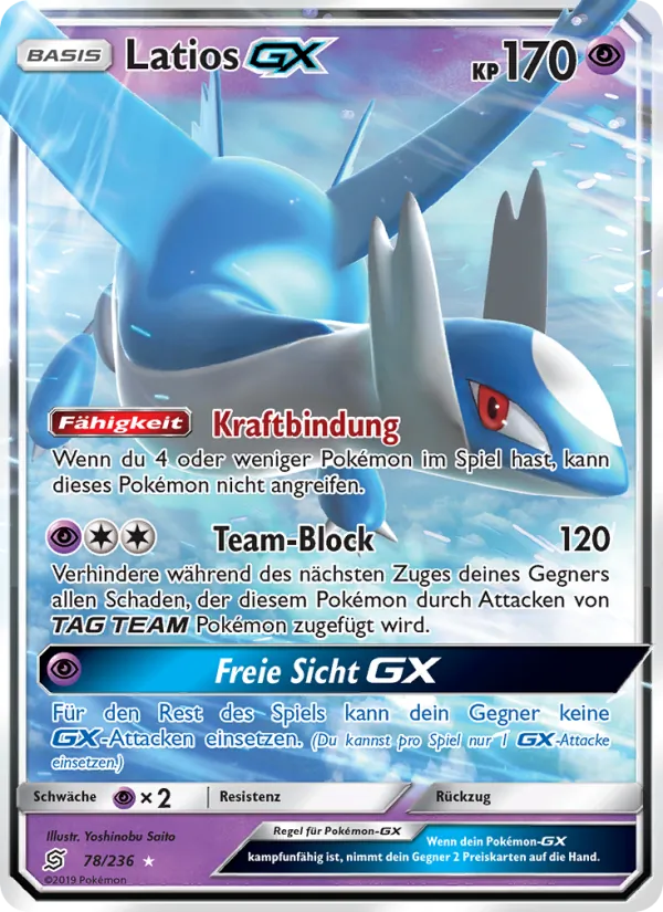 Latios GX, Bund der Gleichgesinnten Nº 78