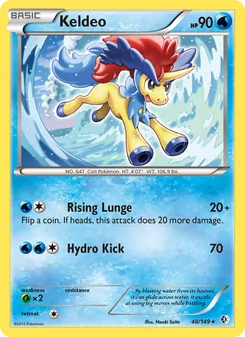 Keldeo, Boundaries Crossed No. 48 Normal