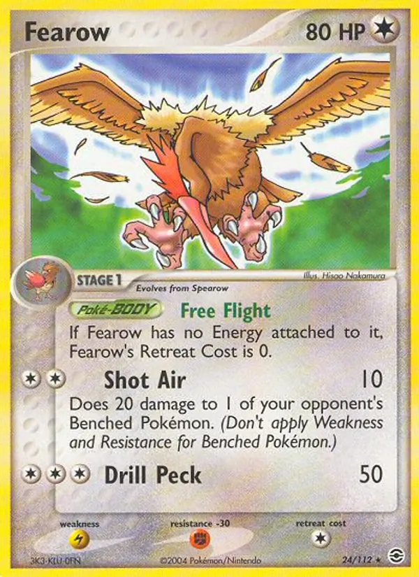 Fearow, FireRed & LeafGreen No. 24