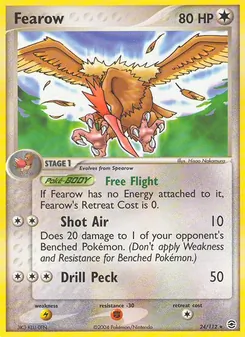 Fearow, FireRed & LeafGreen No. 24 Normal