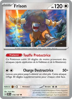 Frison, Flammes Obsidiennes No. 174 Normal