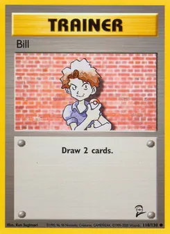 Bill, Base Set 2 No. 118 Normal