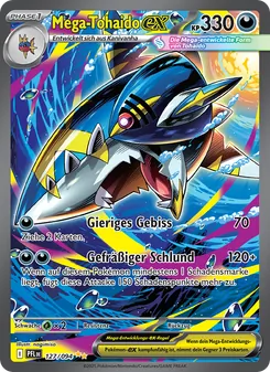 Mega-Tohaido-ex, Fatale Flammen Nº 127 Holo