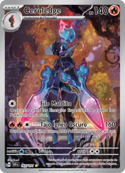 Ceruledge, Chispas Fulgurantes No. 197 Holo