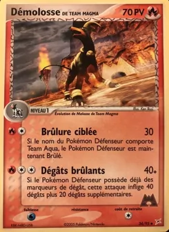 Démolosse de Team Magma, EX Team Magma vs Team Aqua No. 34 Normal