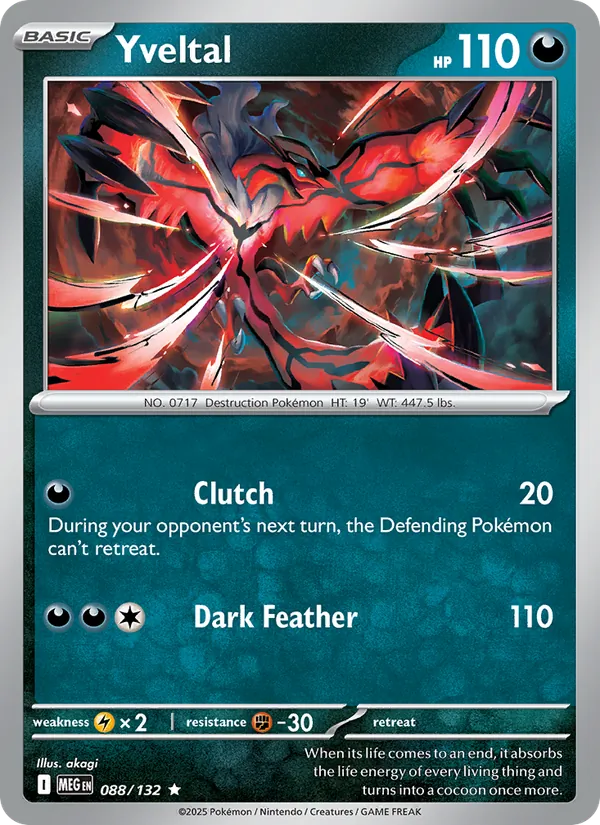 Yveltal, Mega Evolution Nº 088