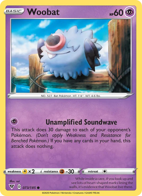Woobat, Vivid Voltage No. 73