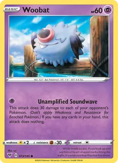 Woobat, Vivid Voltage No. 73 Normal