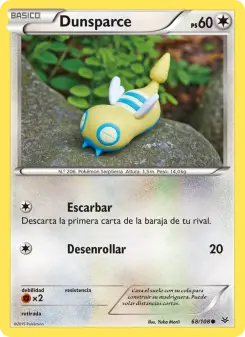 Dunsparce, Cielos Rugientes Nº 68 Normal