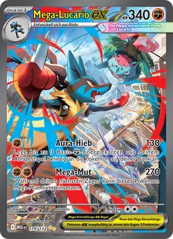 Mega-Lucario-ex, Mega-Entwicklung Nº 179 Holo