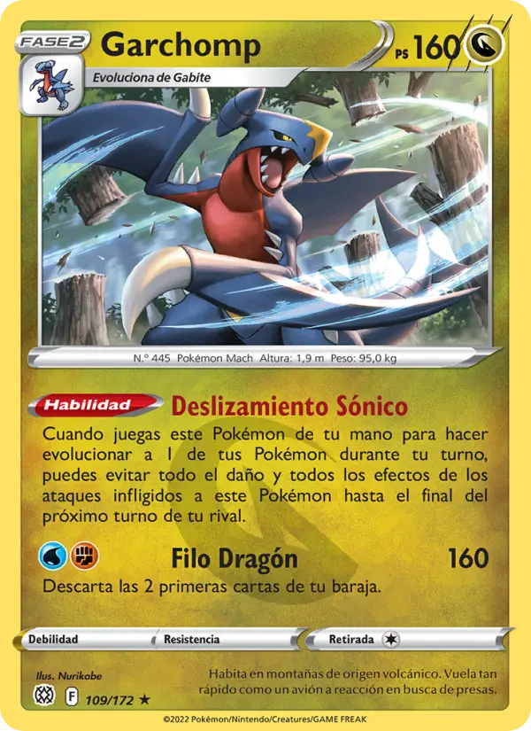 Garchomp, Astros Brillantes No. 109