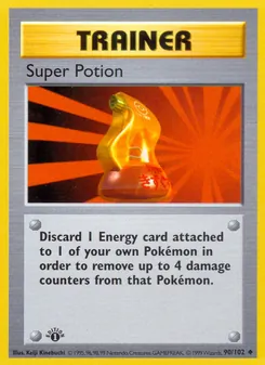 Super Potion, Base Set Nº 90 Normal