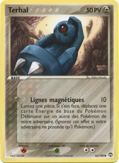 Terhal, EX Gardiens du Pouvoir No. 45 Normal
