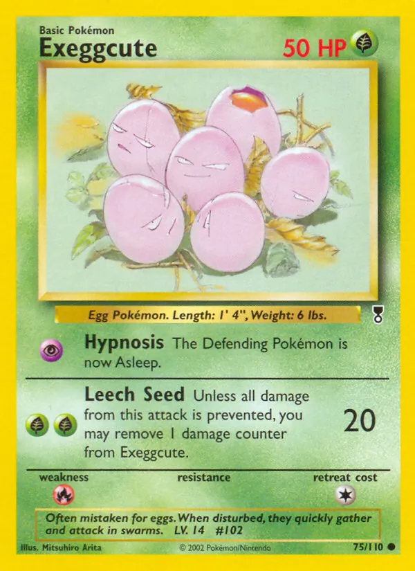 Exeggcute, Legendary Collection Nº 75