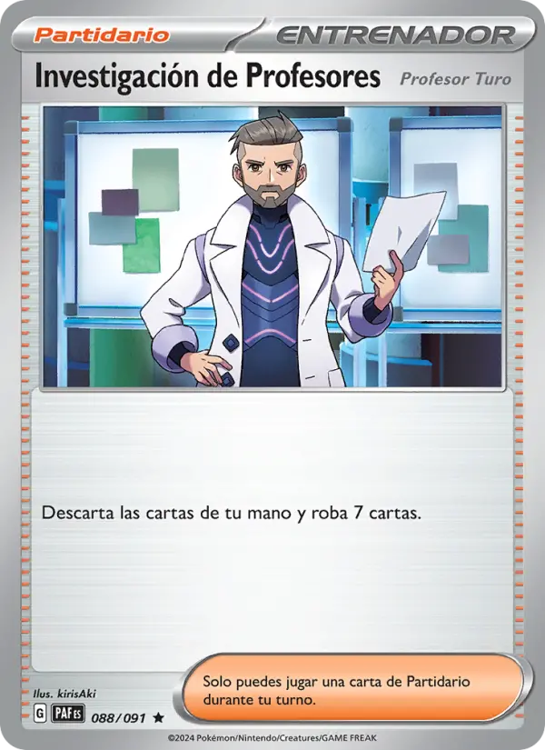 Investigación de Profesores, Destinos de Paldea Nº 088
