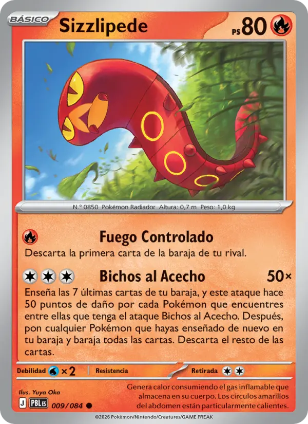 Sizzlipede, Oscuridad Absoluta Nº 009