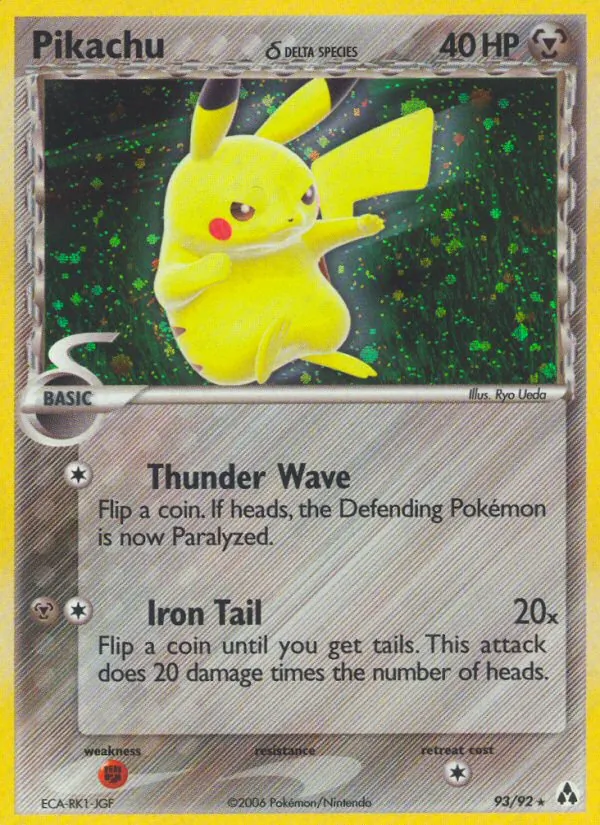 Pikachu δ, Legend Maker No. 93