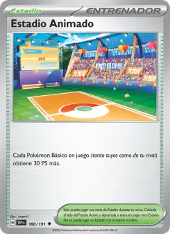 Estadio Animado, Chispas Fulgurantes No. 180 Normal