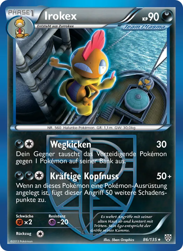 Irokex, Plasma-Sturm No. 86
