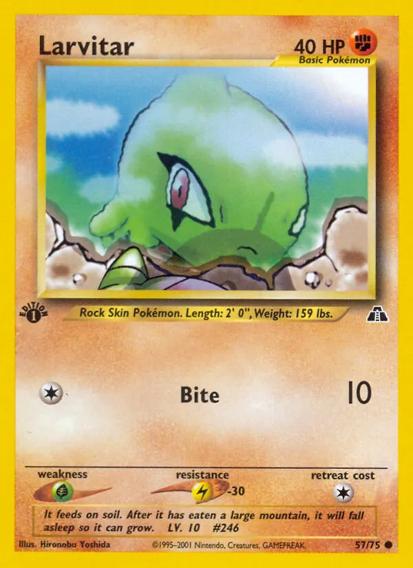 Larvitar, Neo Discovery No. 57
