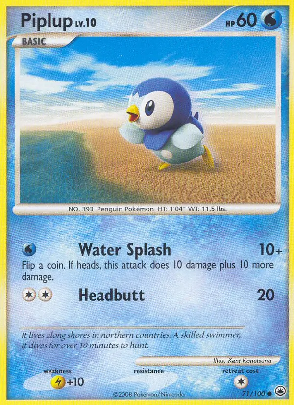 Piplup, Majestic Dawn No. 71