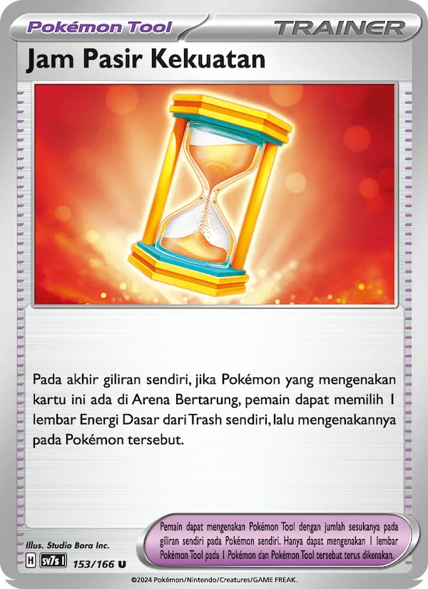 Jam Pasir Kekuatan‌, Bimbingan Rasi No. 153
